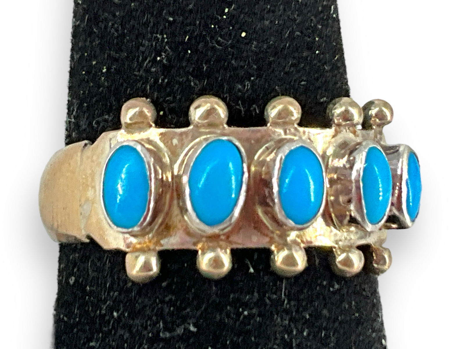 Sterling Silver and Stone Ring (1 of 4)