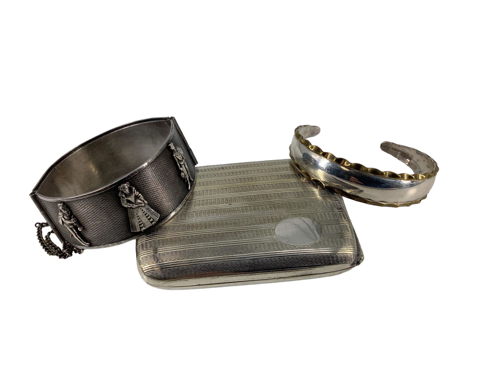 Marked German Silver Cigarette Case (1 of 9)