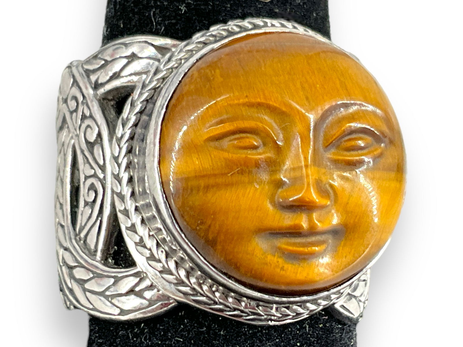 Sterling Silver & Tigers Eye Ring (1 of 4)