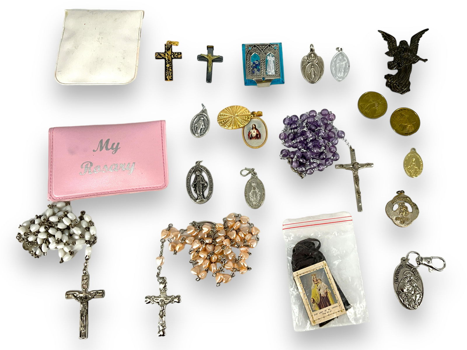 Box Lot Of Religious Accessories (1 of 4)