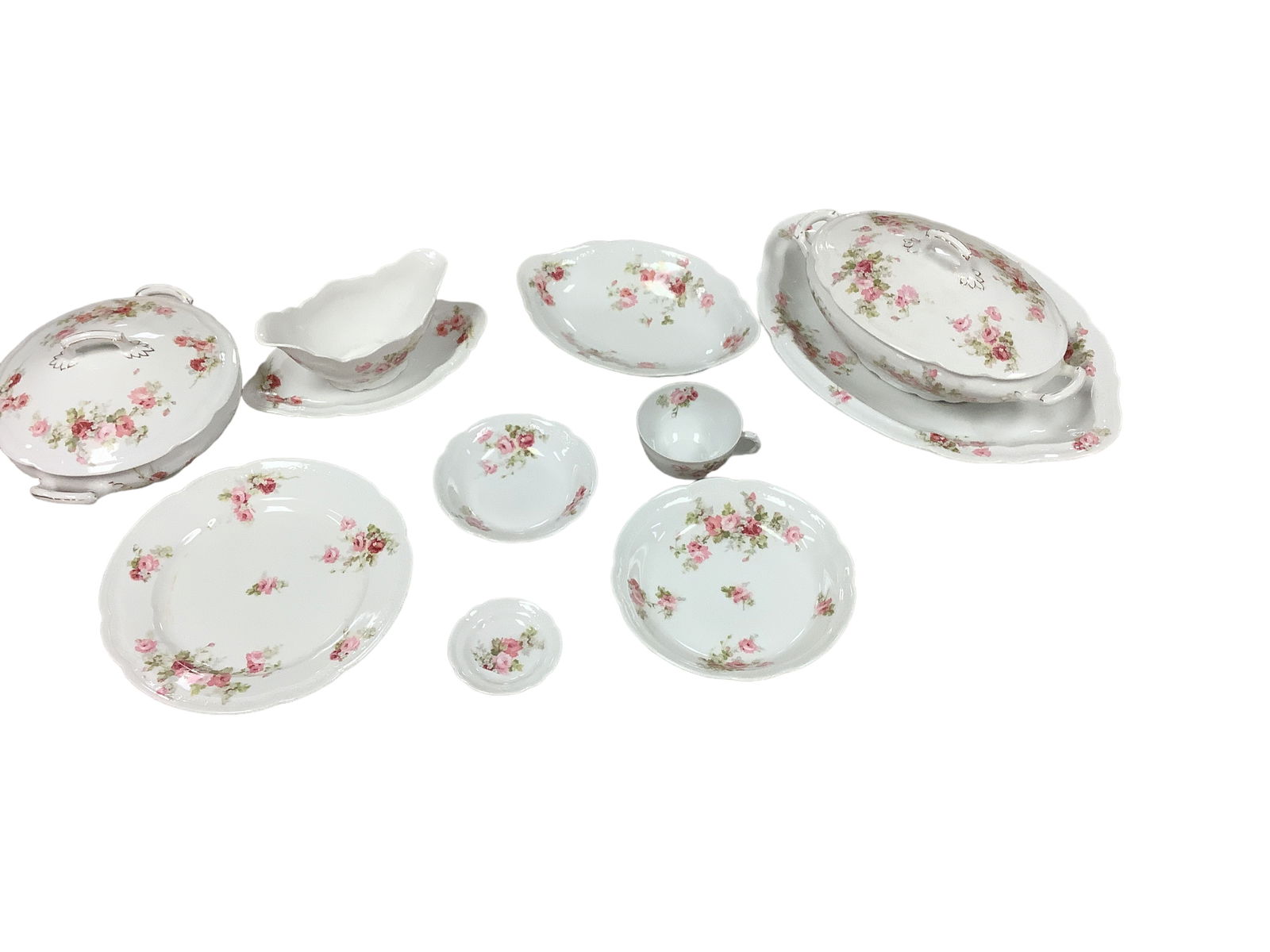 Habsburg China Austria Dinnerware: Habsburg China Austria Dinnerware 48 pieces not hand checked. Shipping Note: $150.00 packing and materials fee plus actual carrier costs.