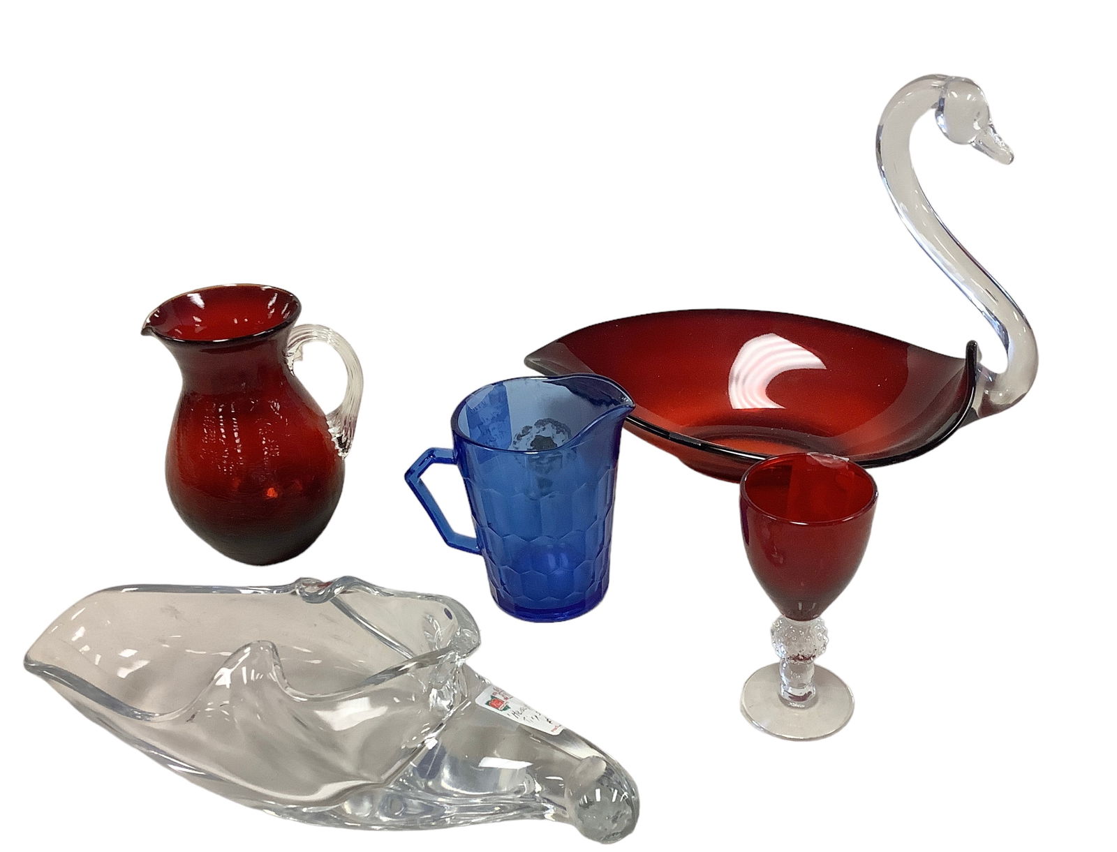 Decorative Art Glass Pieces (1 of 3)