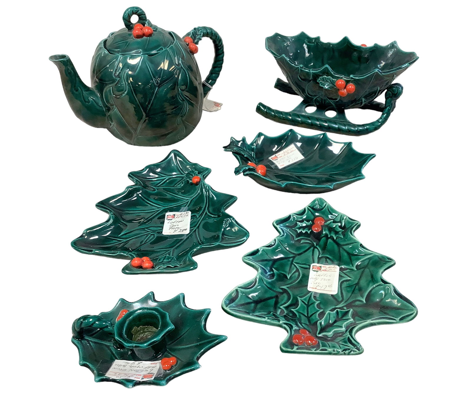 Lefton christmas cheap dishes