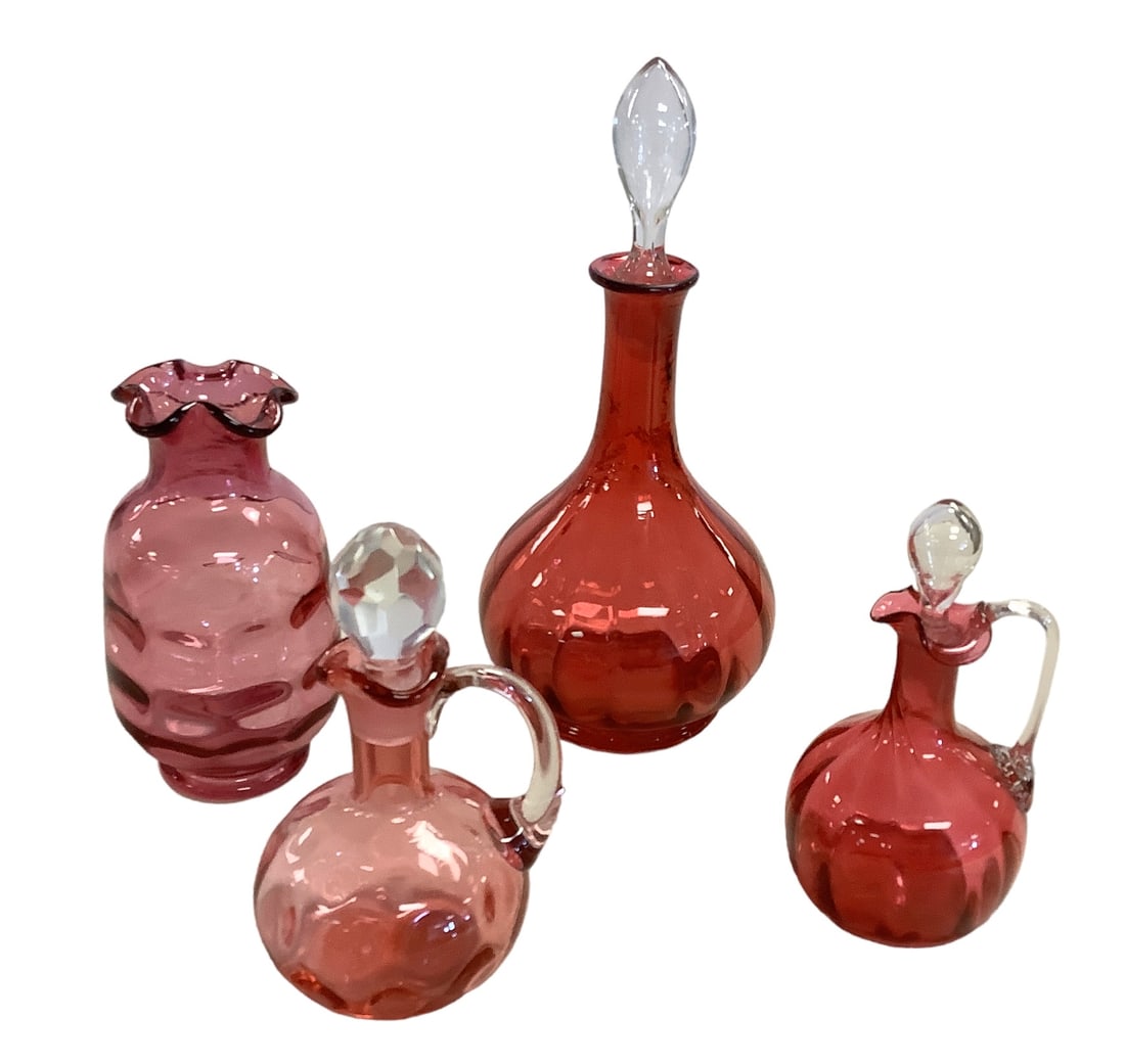 Vintage Cranberry Glass (1 of 1)