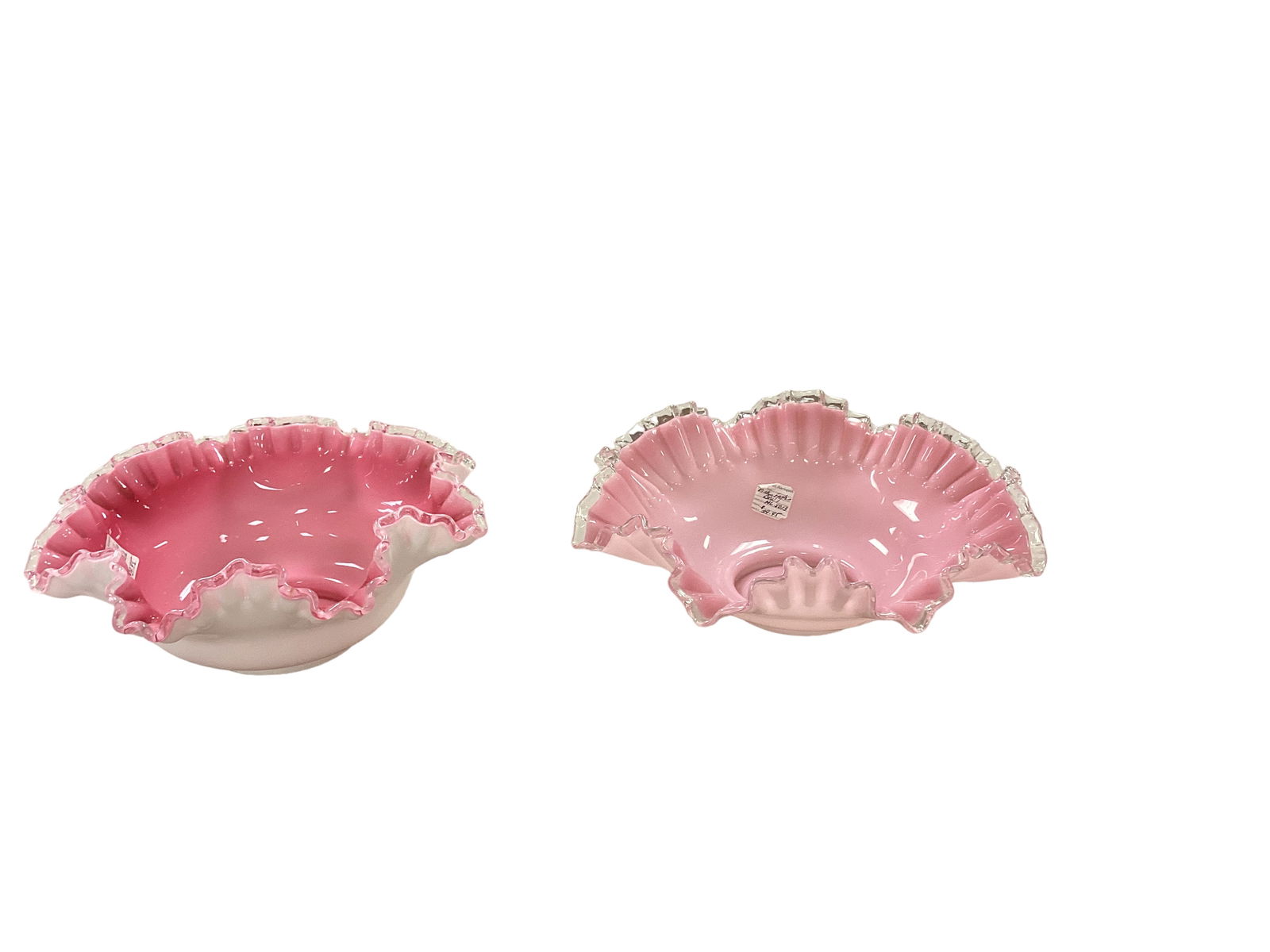 (2) Fenton Glass Bowls. (1 of 1)
