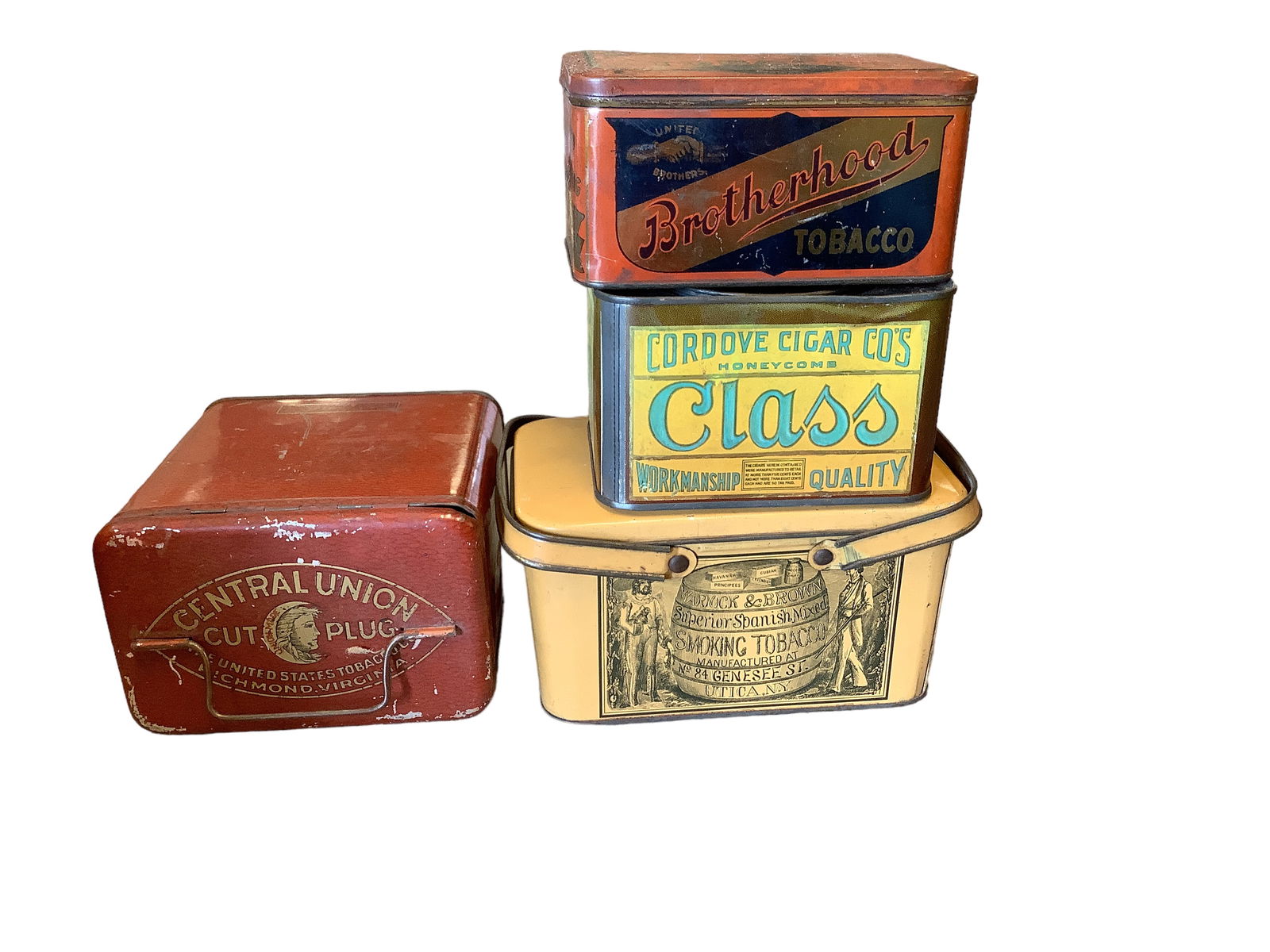 Tobacco Tin Including Brotherhood (1 of 1)