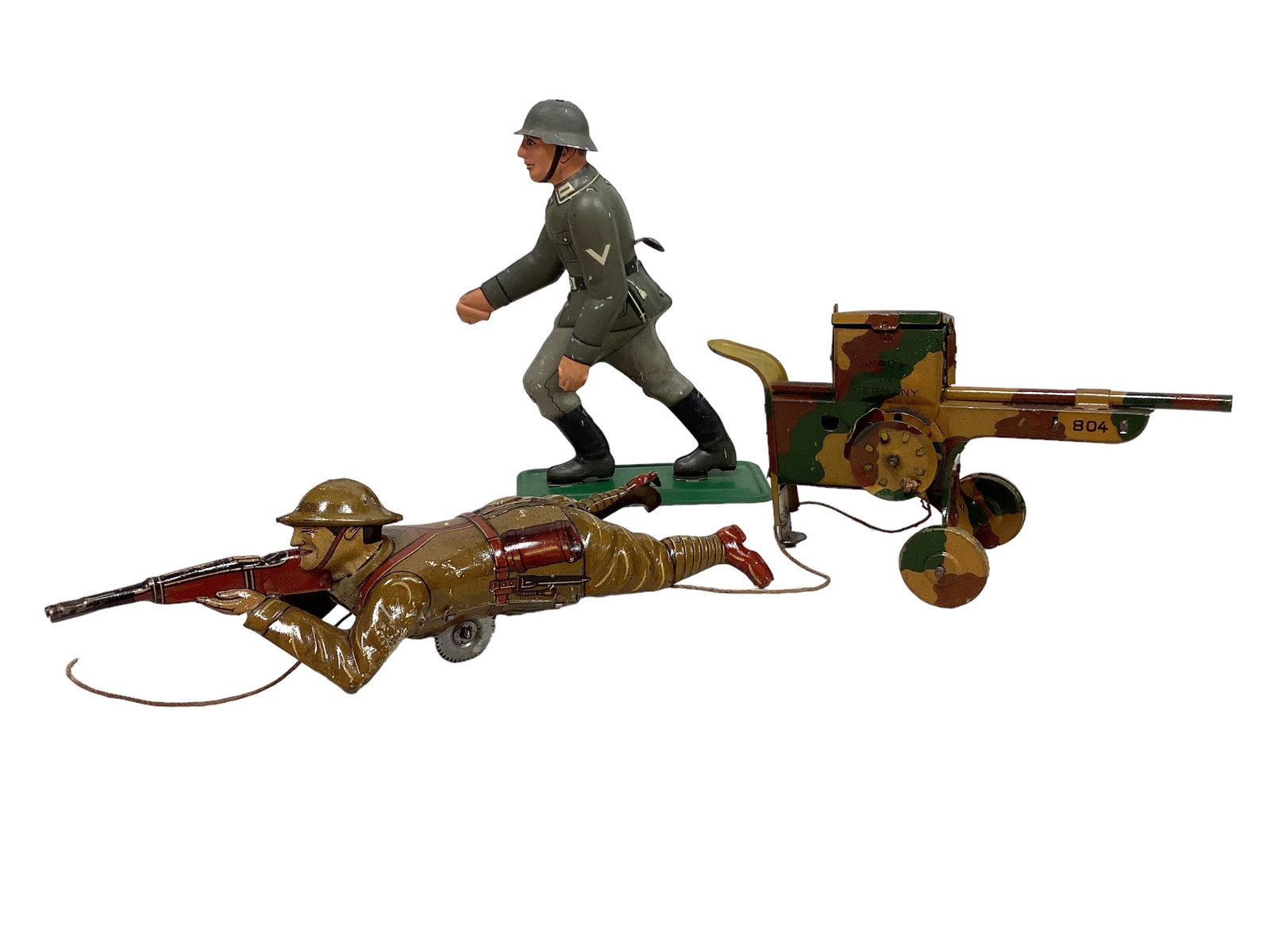 3 Military Tin Toys (1 of 3)