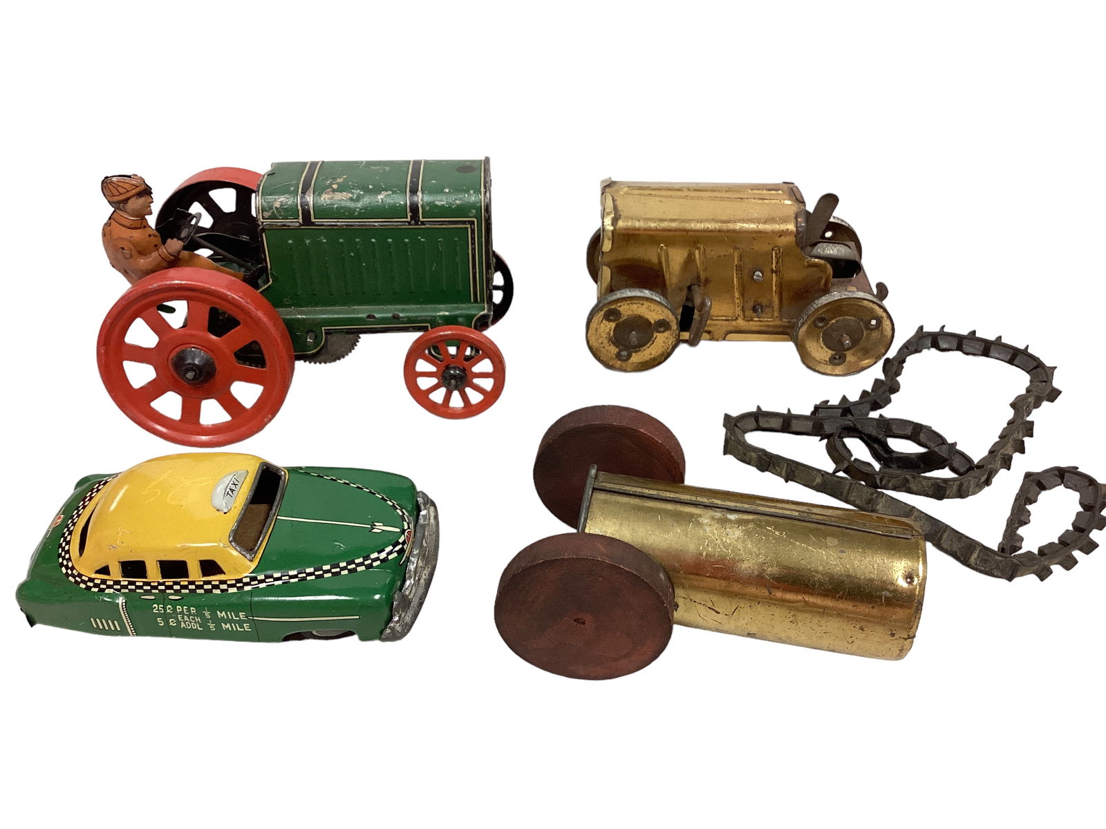 3 Tin Toys, Parts (1 of 3)