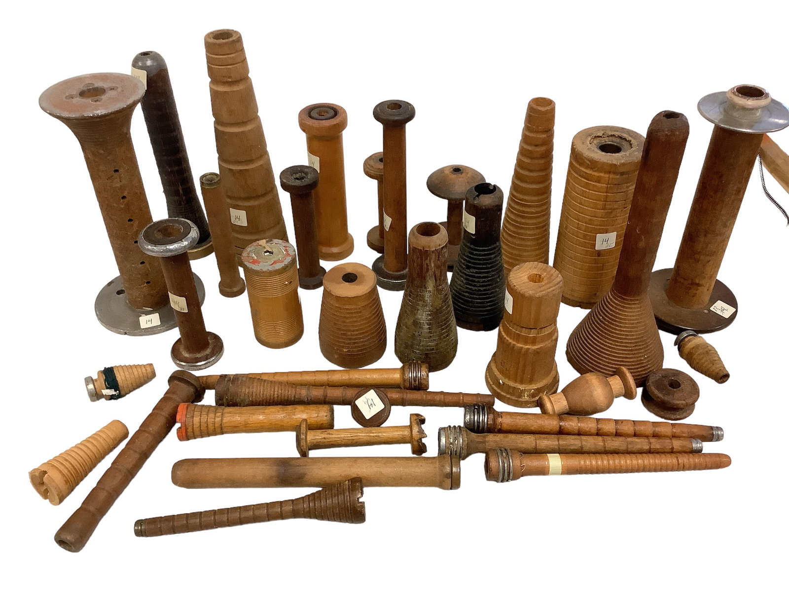 Vintage Wooden Thread Spools (1 of 1)
