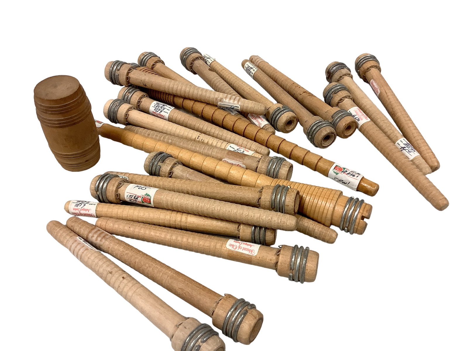 Vintage Thread Spools and Other (1 of 1)