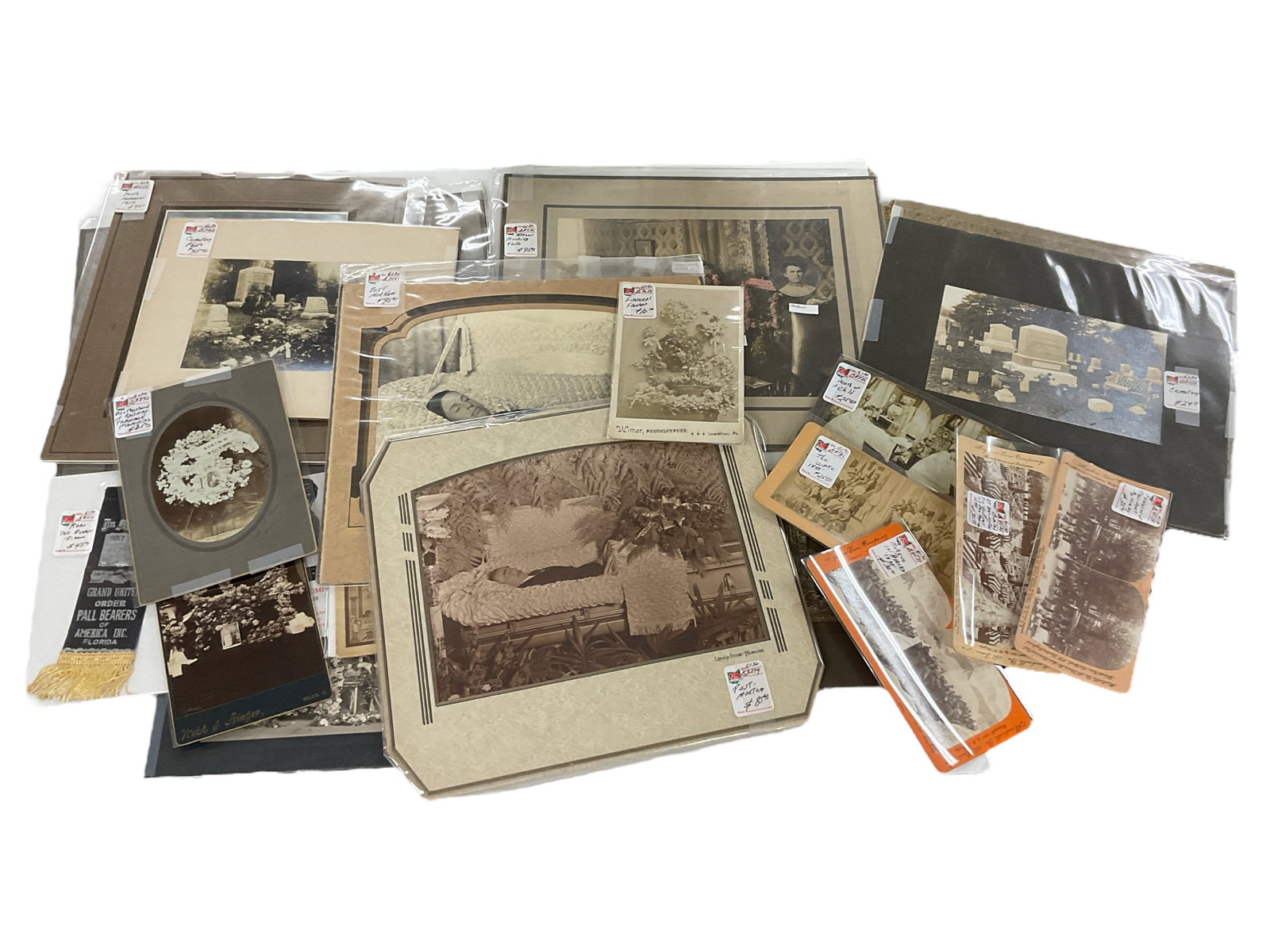 Ephemera Including Funeral and Post Mortem: Ephemera Including Funeral and Post Mortem