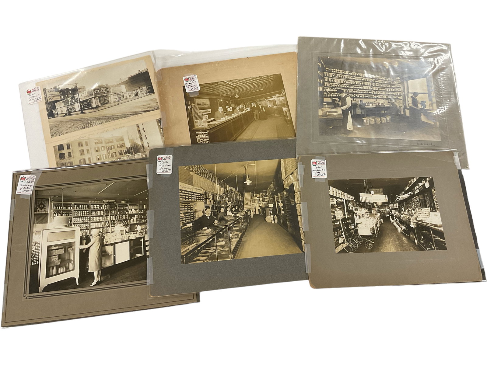 Ephemera: Ephemera Including Old Business Photos