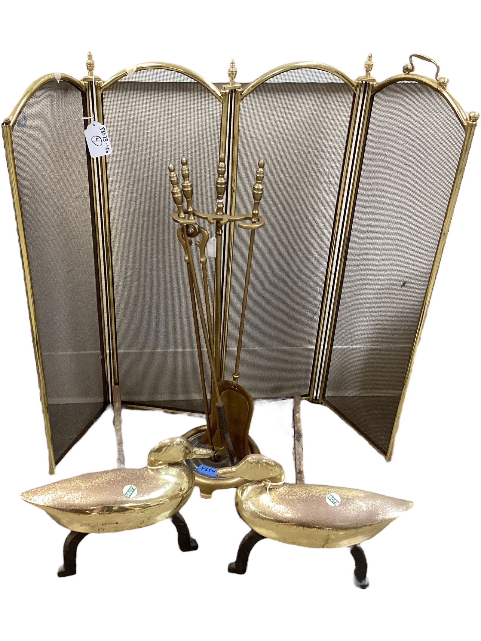 Brass Fireplace Accessories (1 of 1)