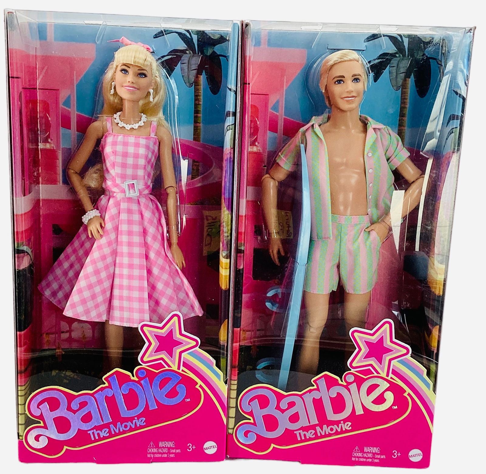 BARBIE THE MOVIE NIB KEN & NIB BARBIE (1 of 2)