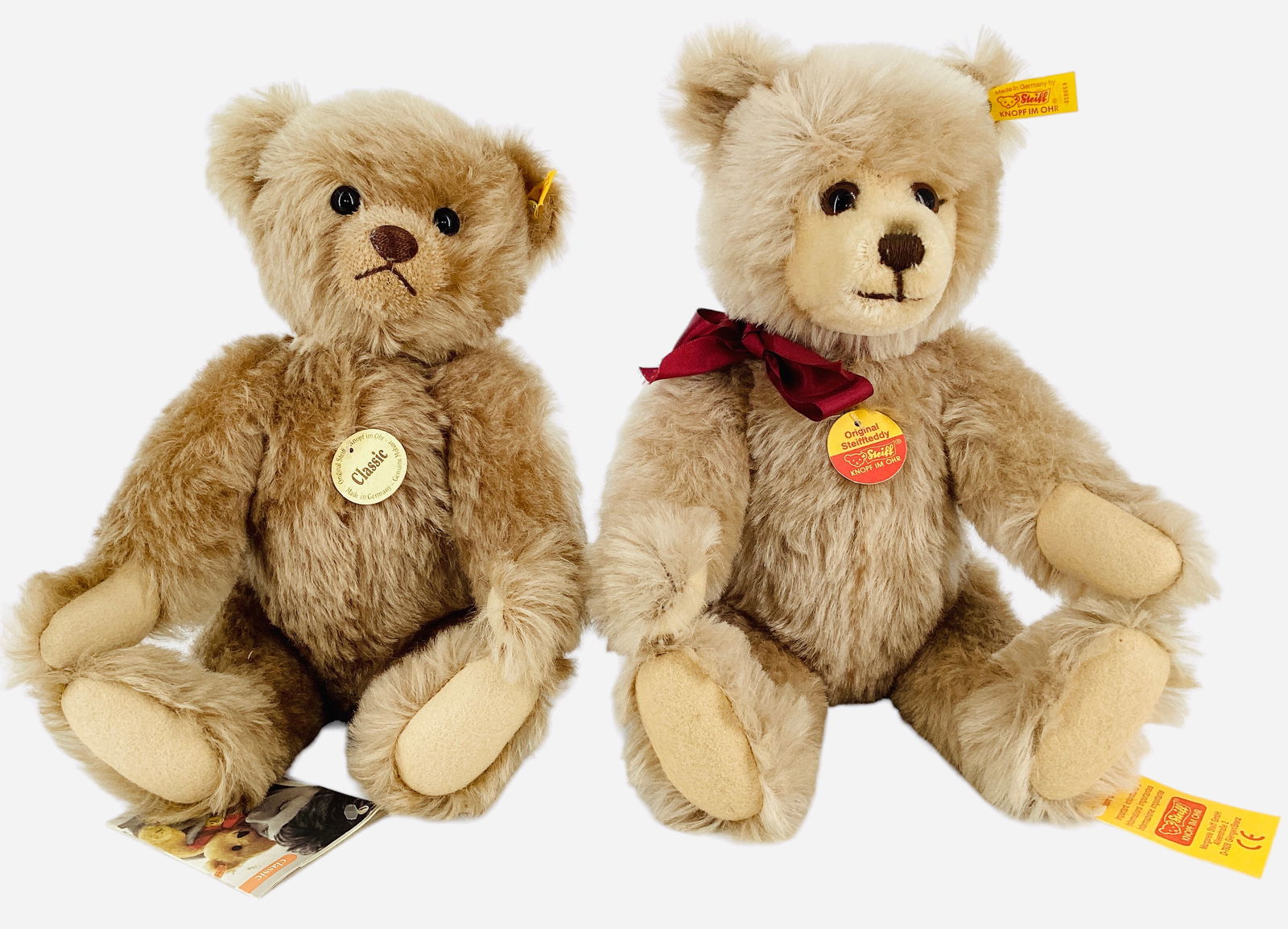 (2) Steiff Teddy Bears. (1 of 2)