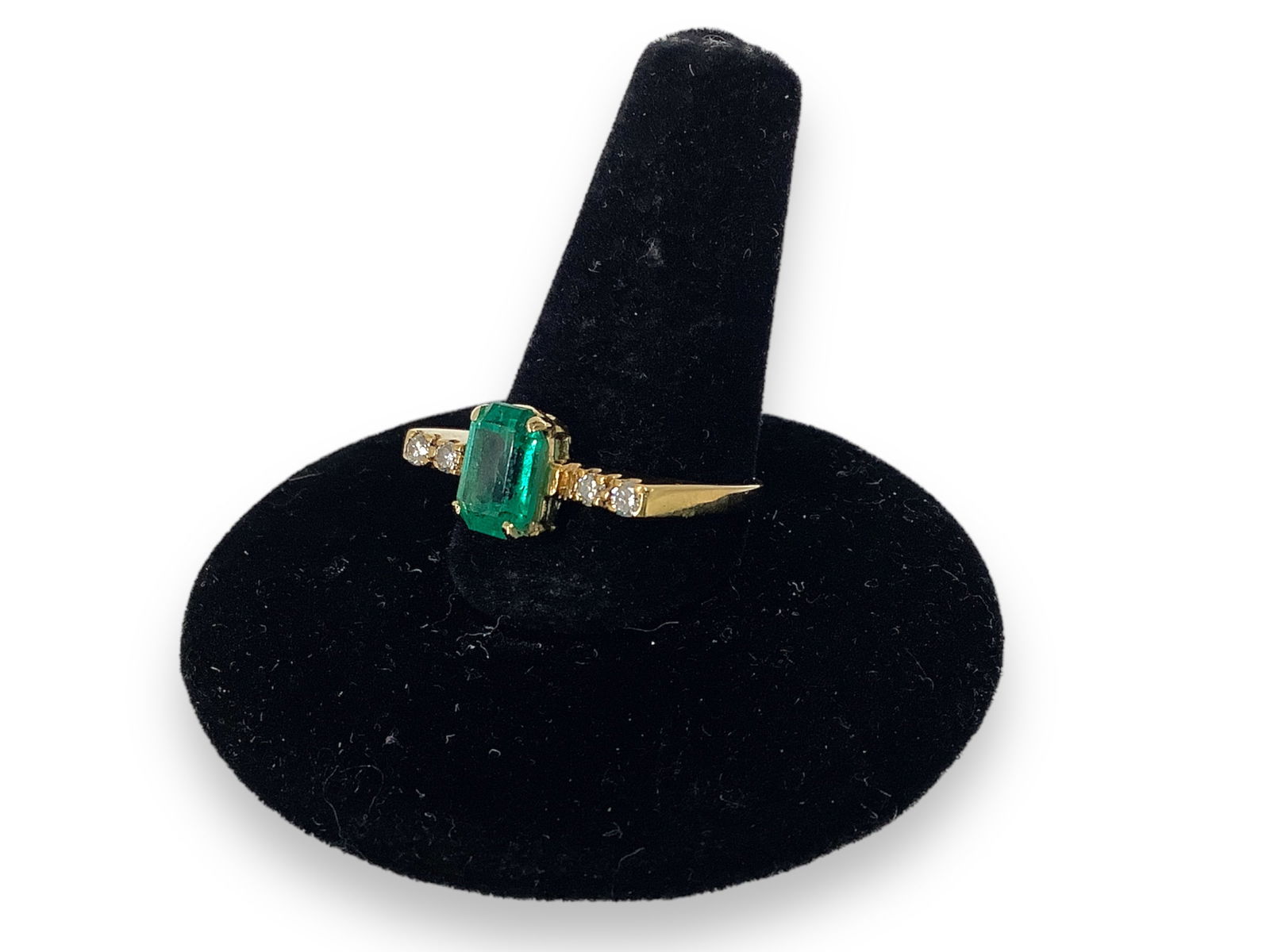 14kt Gold and Emerald Dinner Ring (1 of 8)