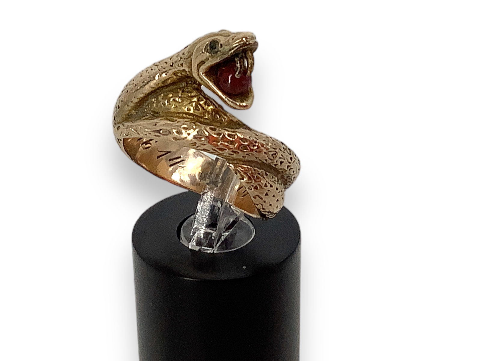 Victorian 9kt Gold Snake Ring (1 of 9)