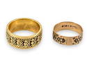 Two Vintage Gold Rings