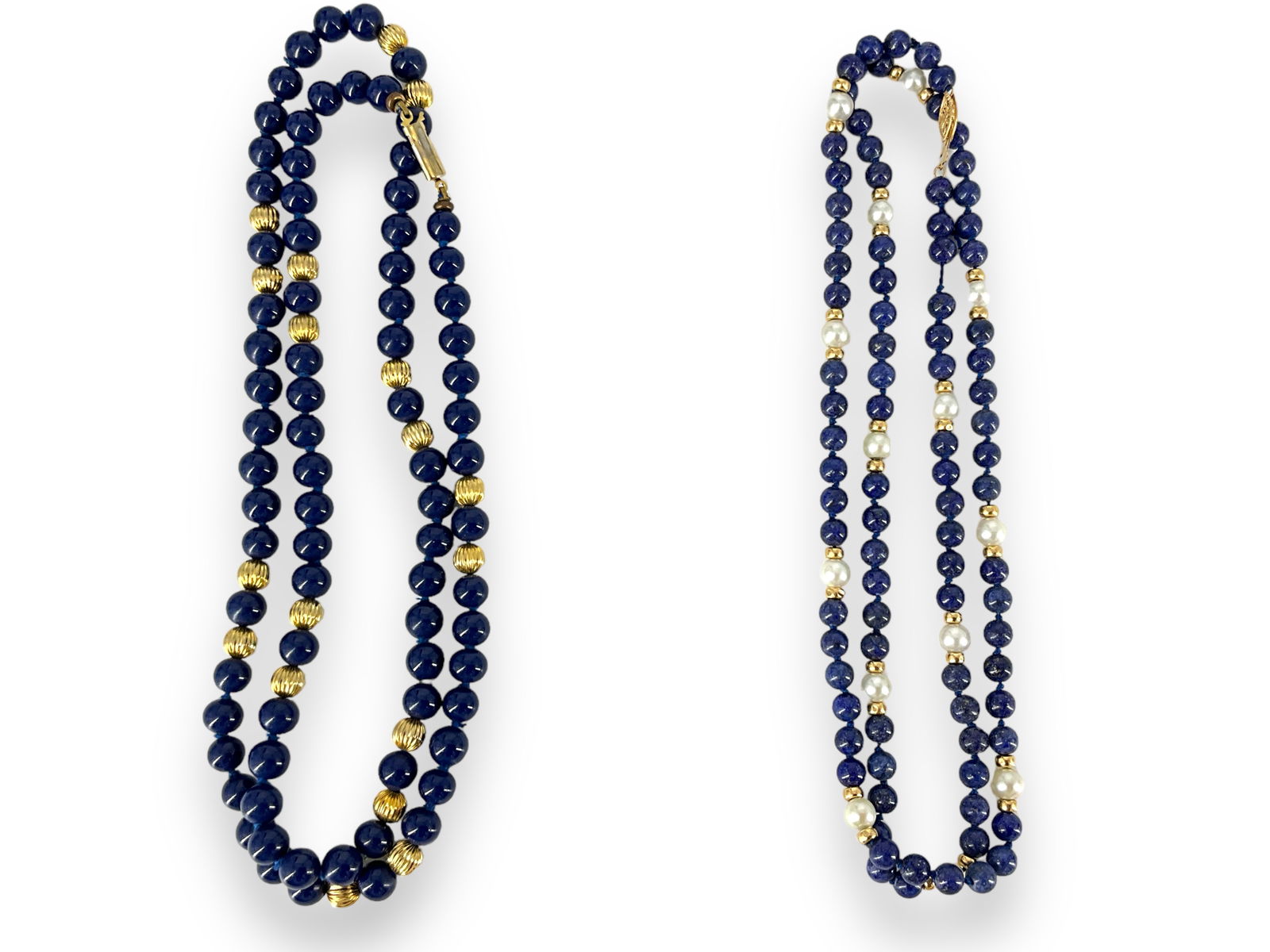Two Lapis Lazuli Necklaces (1 of 6)