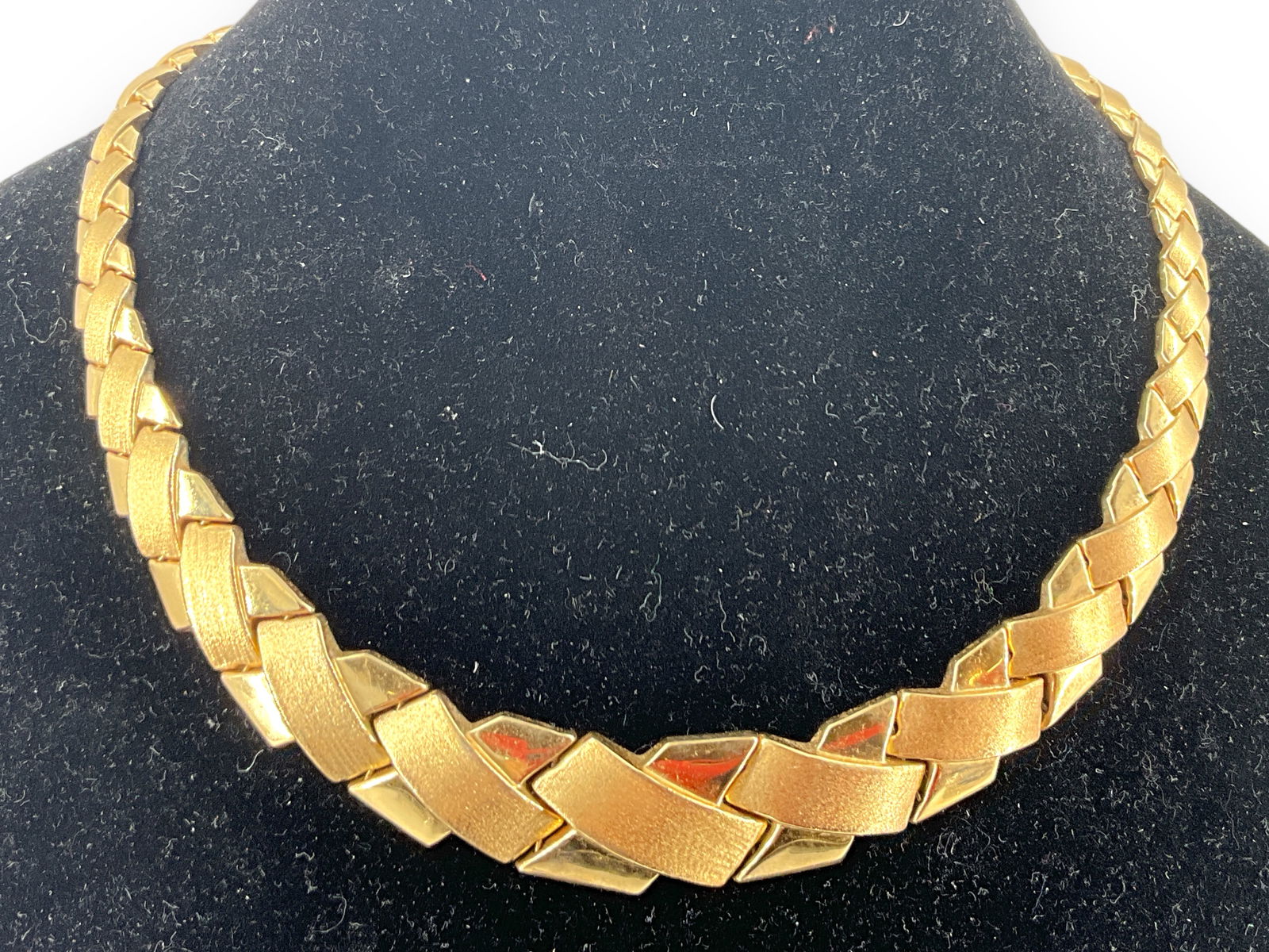 14kt Yellow Gold Statement Necklace/Collar (1 of 5)