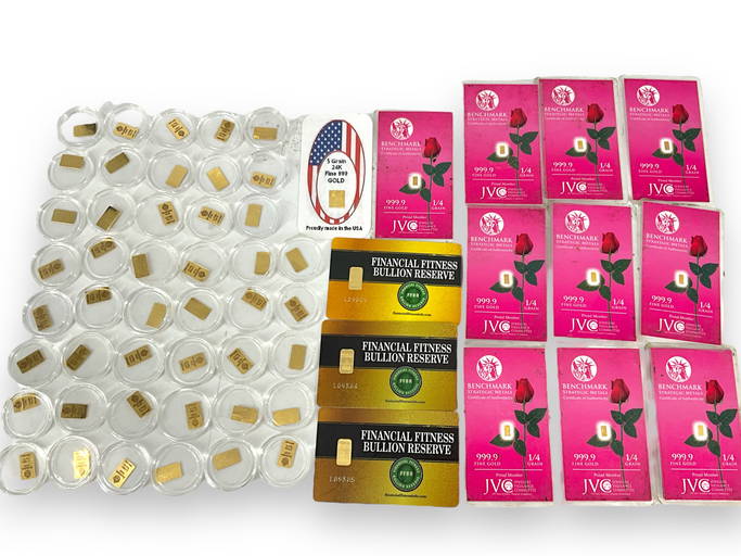 Assortment Of Small Gold Bars