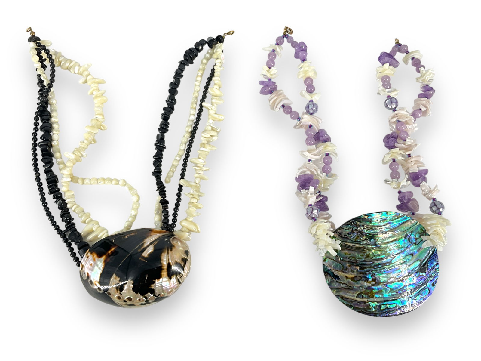 Two Striking Shell Necklaces! (1 of 7)