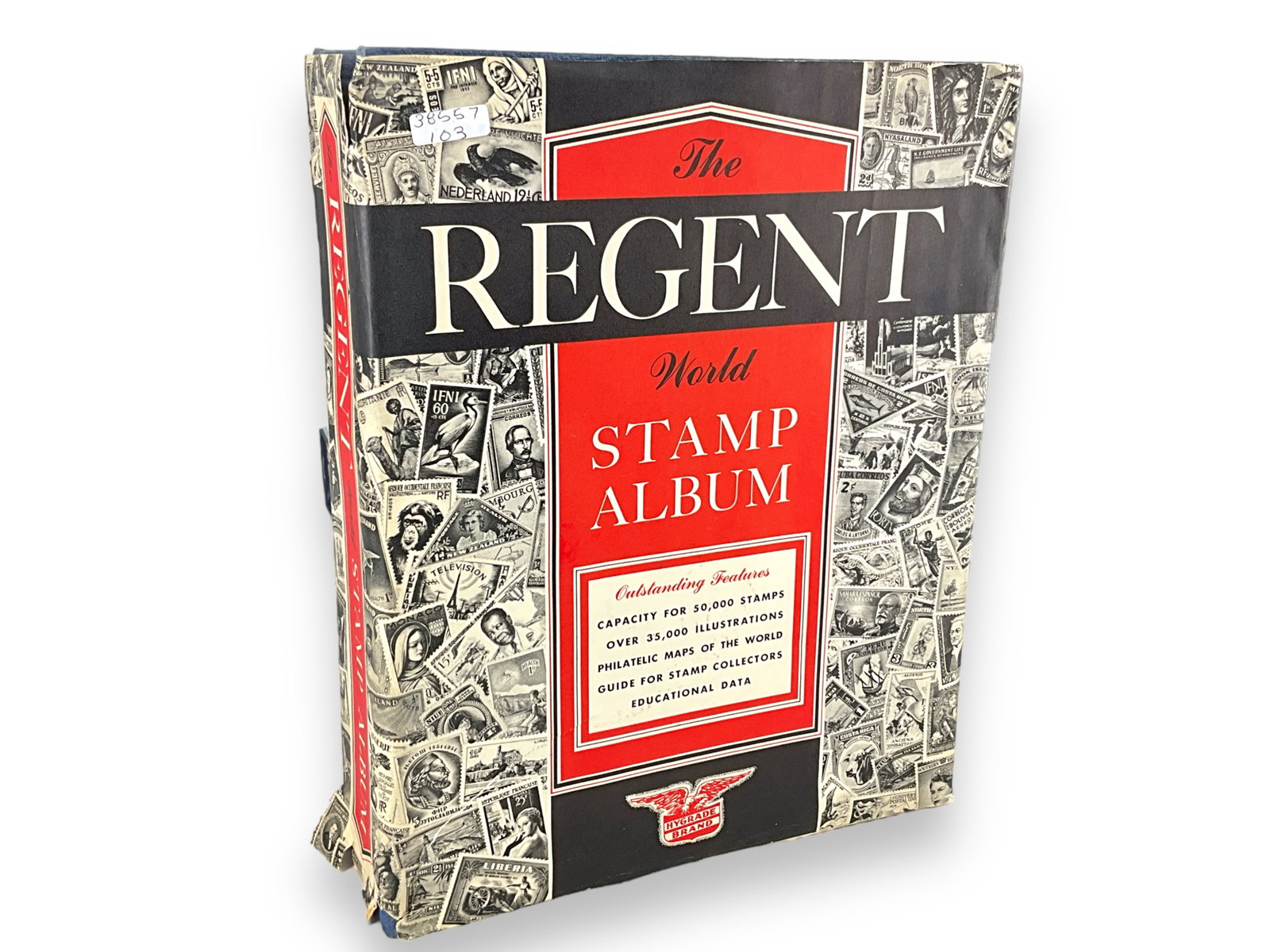 The Regent Stamp Album With Contents: The Regent Stamp Album With Contents Including stamps fro Argentina, Brazil, Colombia, Czechoslovakia, Italy & More.