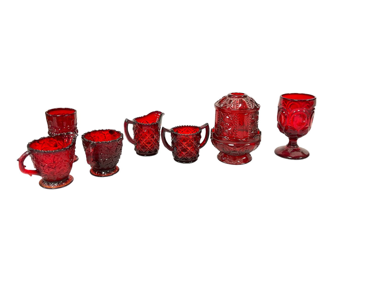 Variety of Red Glass (1 of 1)