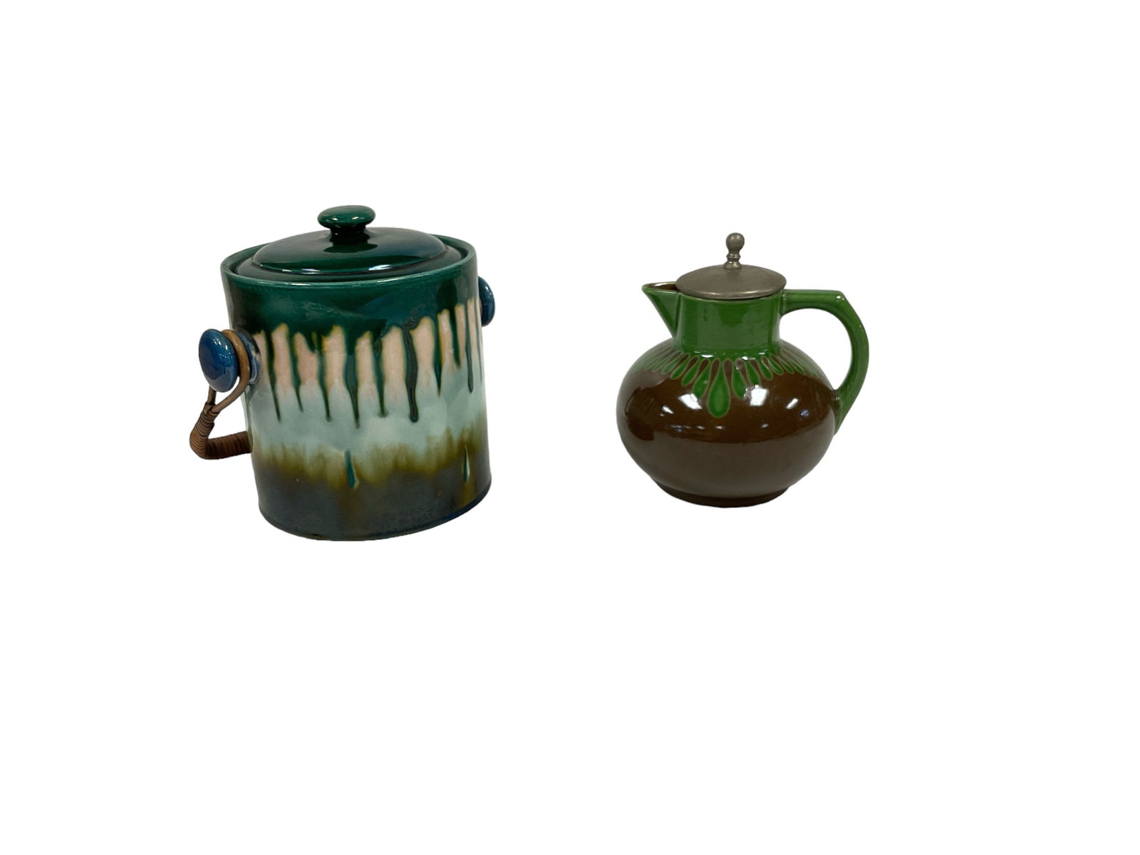 Enphilia Pottery and K-A-W. Tea Pot. (1 of 5)