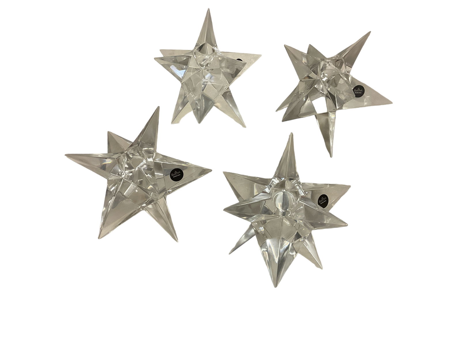 Rosen-thal Studio Line Lead Crystal Star Candleholder (1 of 1)