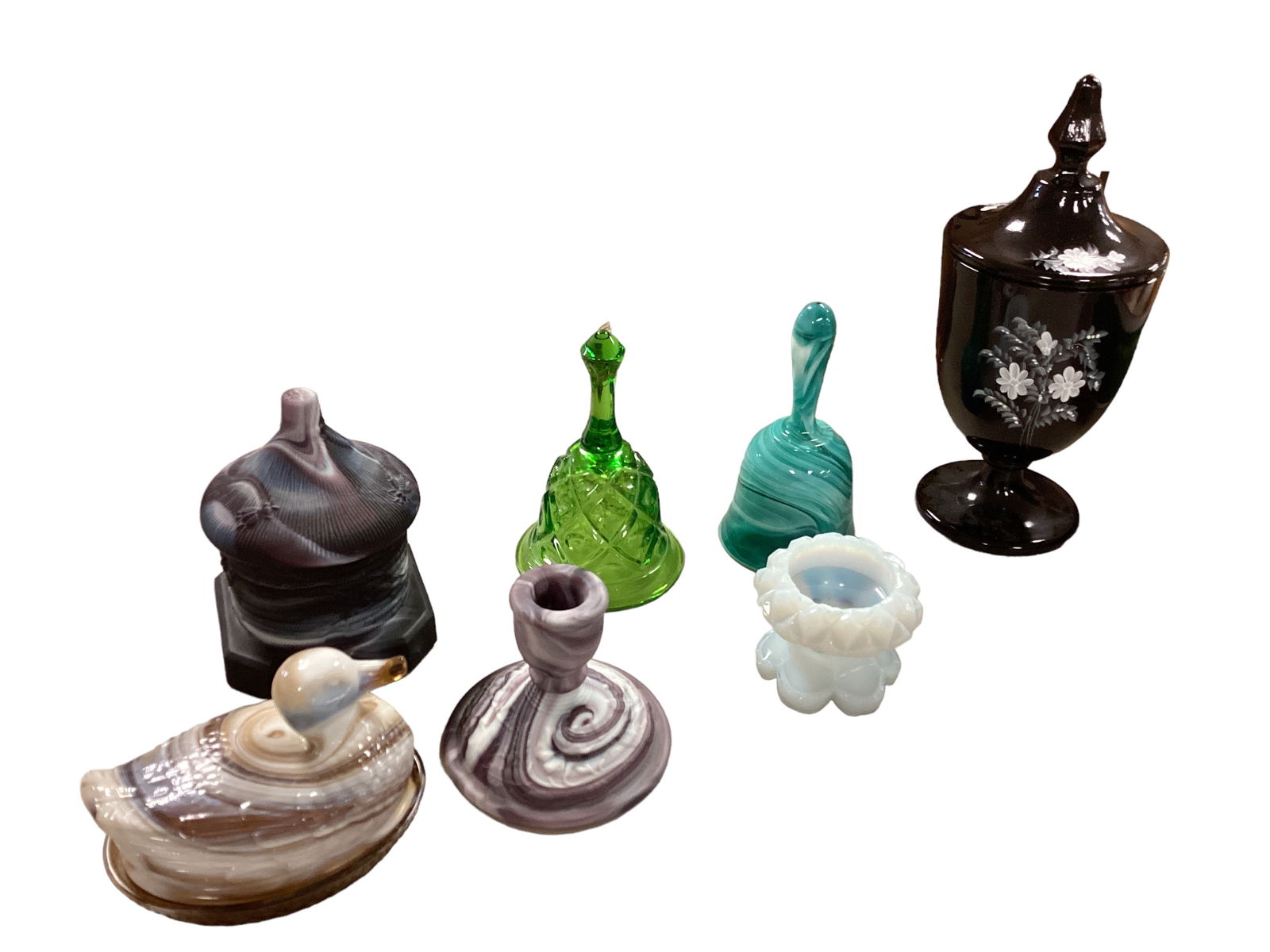 Fenton Candy Jar, Imperial Slag Glass & More (1 of 2)