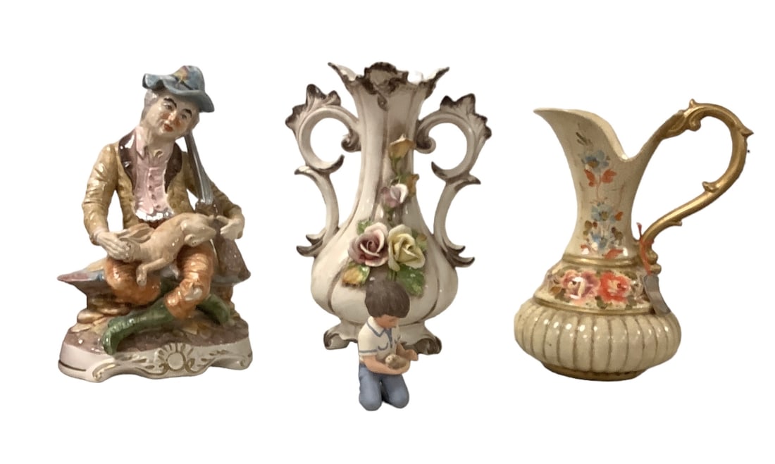 Figurines, Vase and Pitcher (1 of 6)