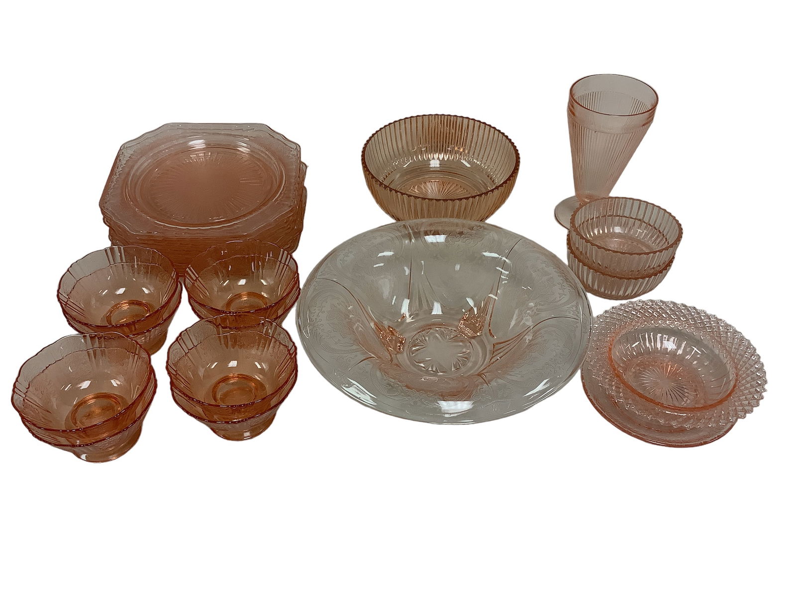 Pink Depression Glass (1 of 1)