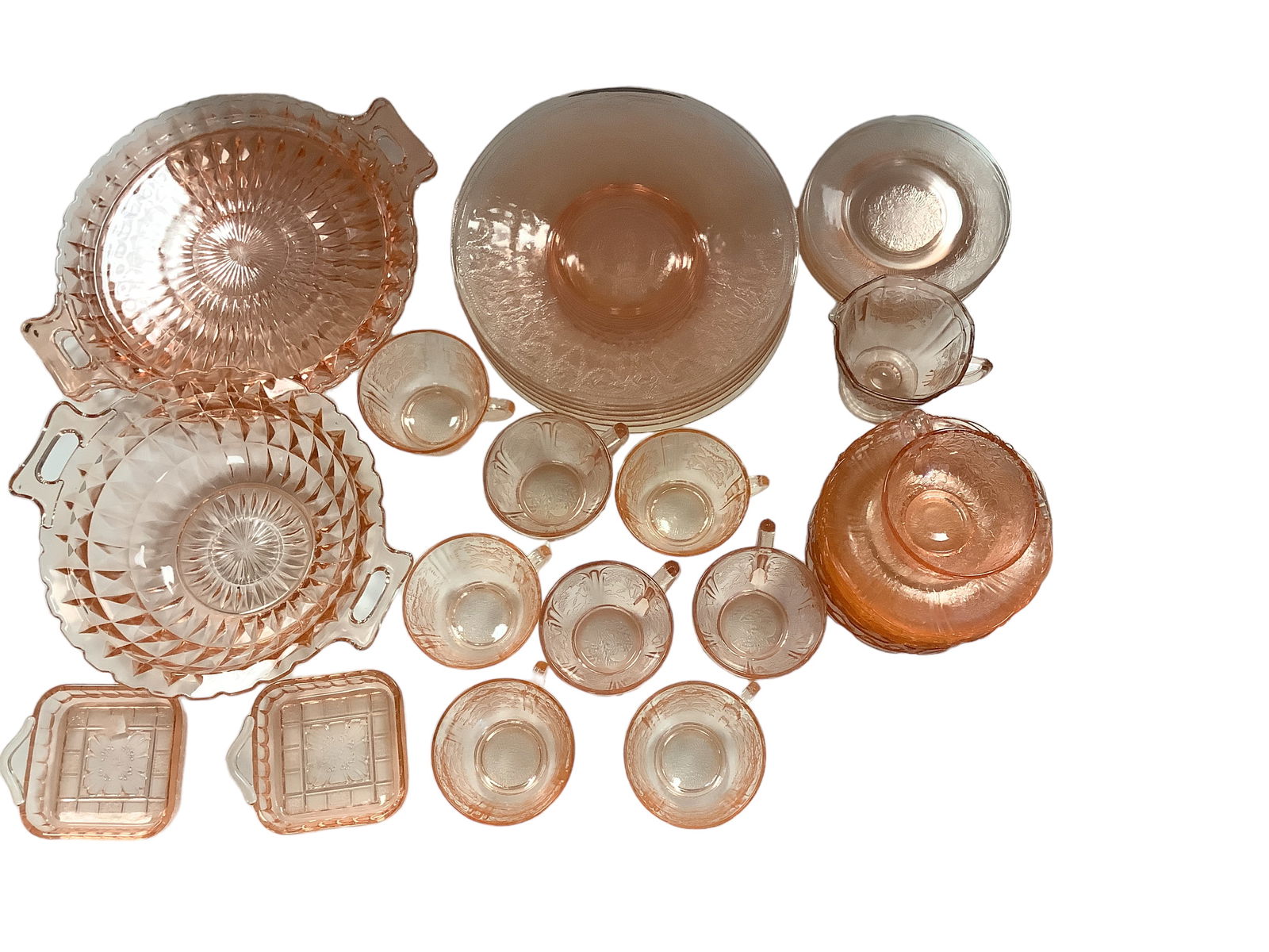 Pink Depression Glass (1 of 1)