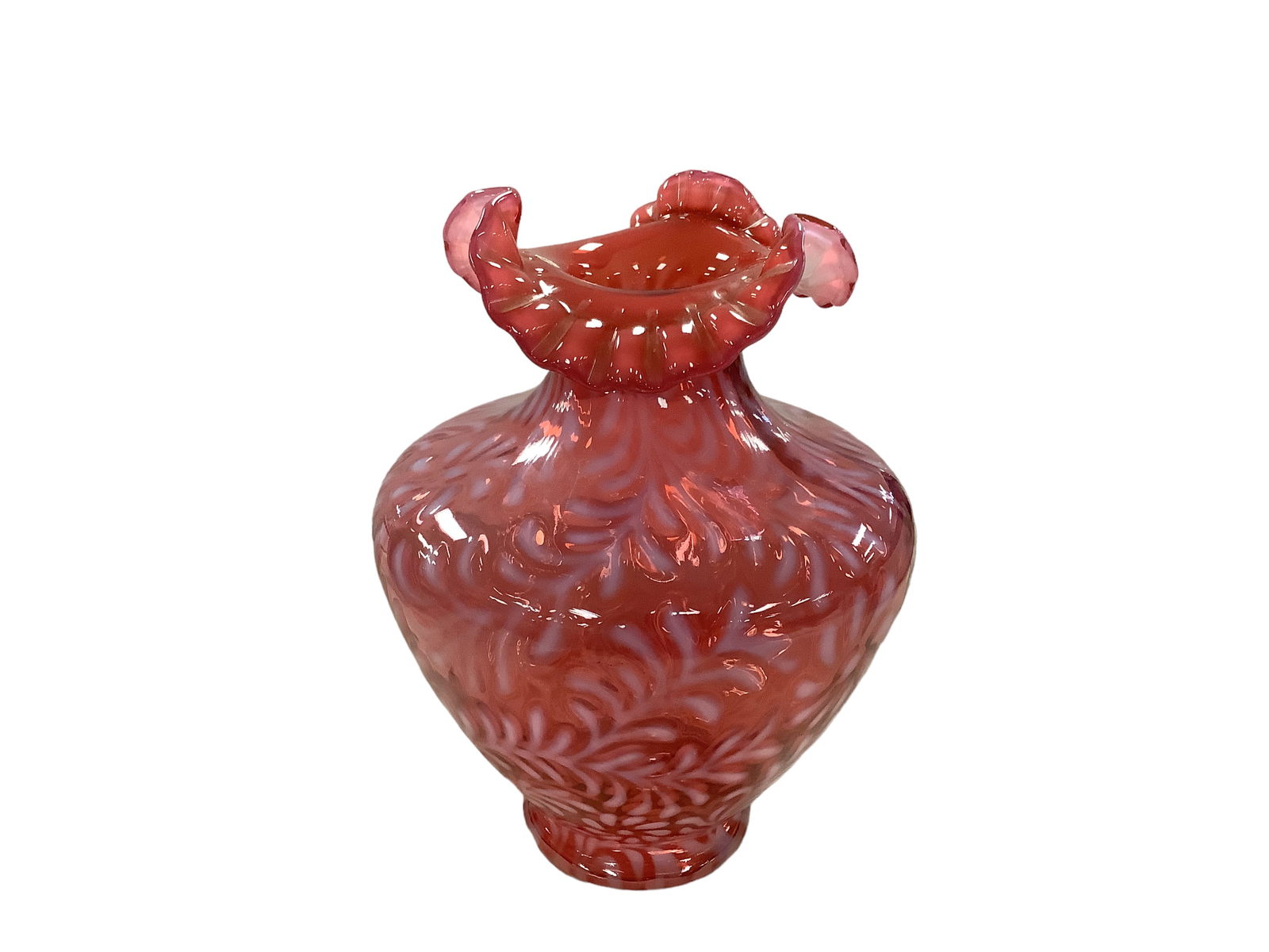 Fenton Cranberry Glass (1 of 2)