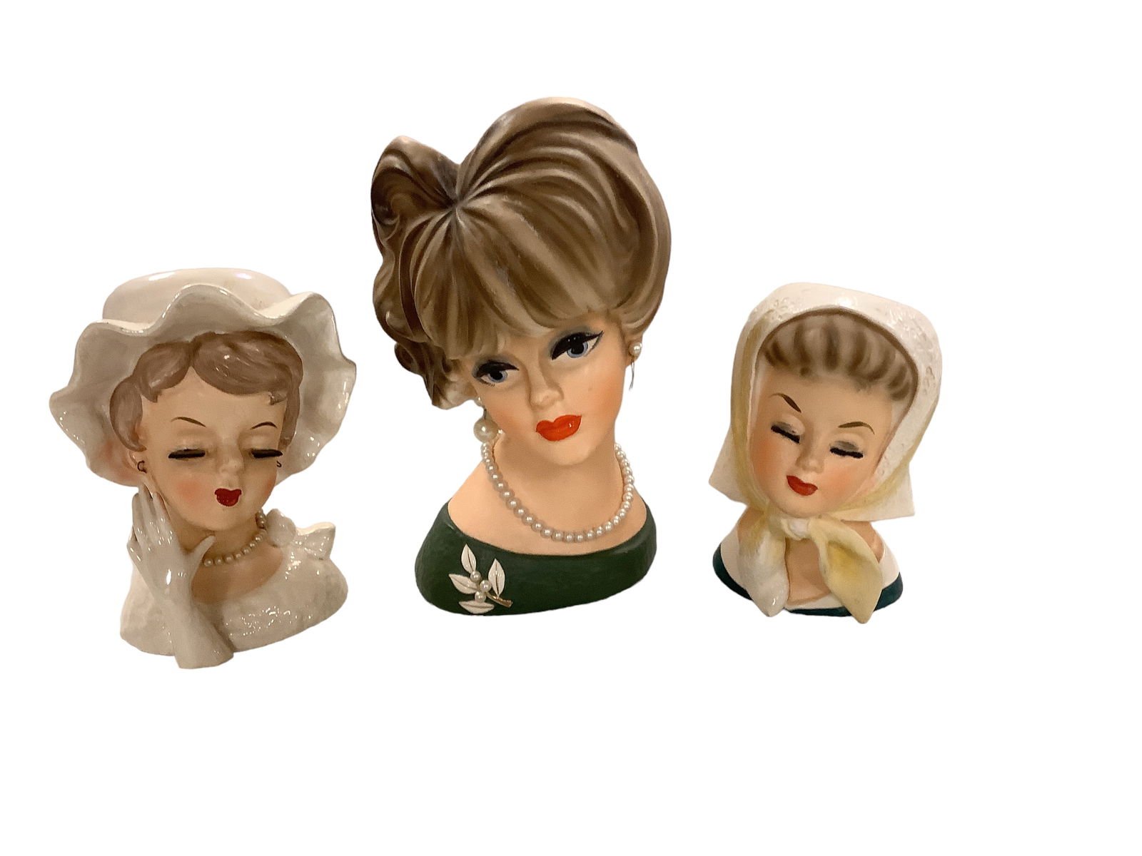 Vintage Head Vases (1 of 2)