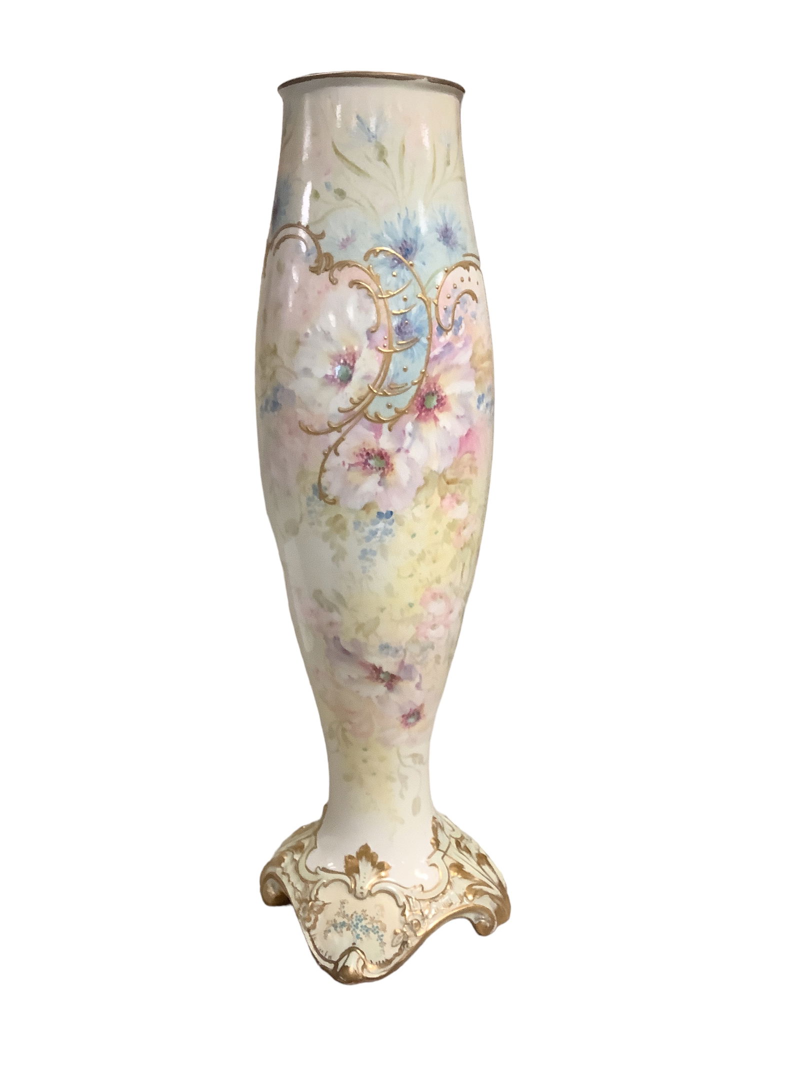 Numbered Royal Bonn Germany Tall Vase (1 of 3)