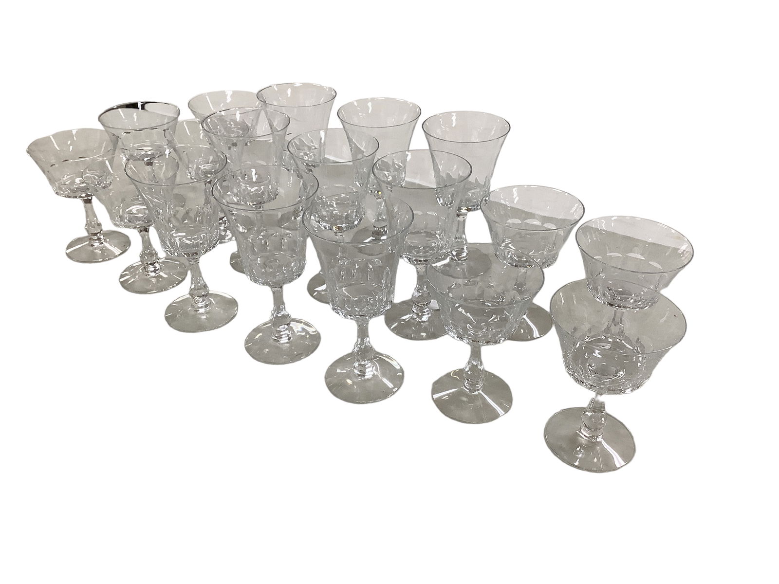 Fostoria Stemware ìDolly Madisonî Pattern (1 of 4)