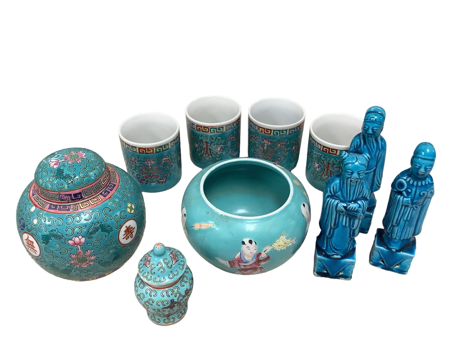 Ginger Jar, Vase and Cups (1 of 6)