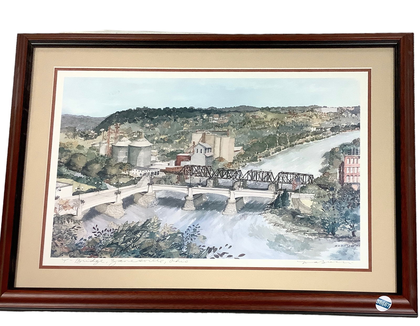Framed Watercolor Print (1 of 2)