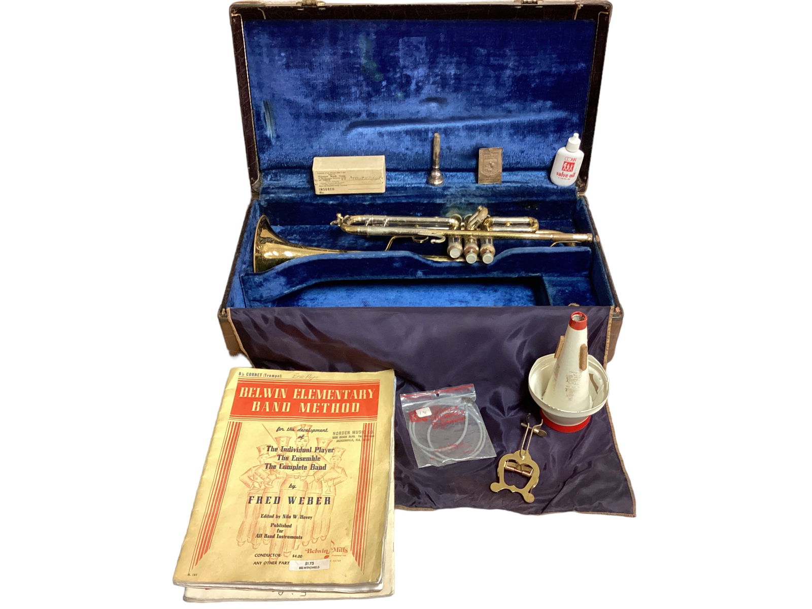 Vincent Bach Trumpet with Case and Accessories (1 of 12)