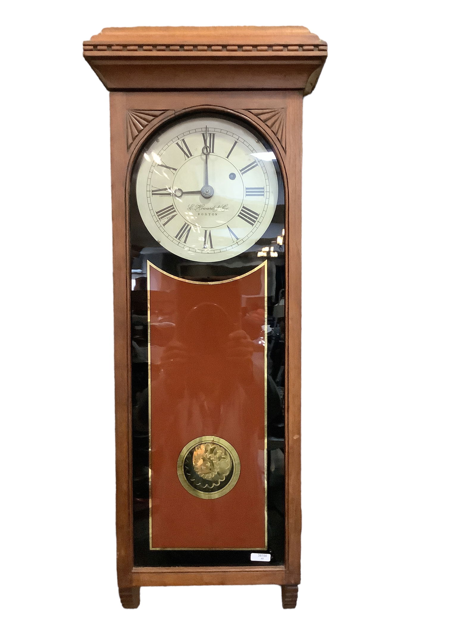 1885 E. Howard - Weight driven Wall Regulator (1 of 1)