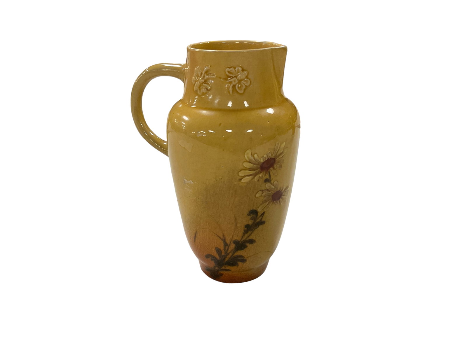 Rookwood Pottery 1883: Rookwood Pottery 1883 Artist signed. 7î H pitcher opening 2.5î