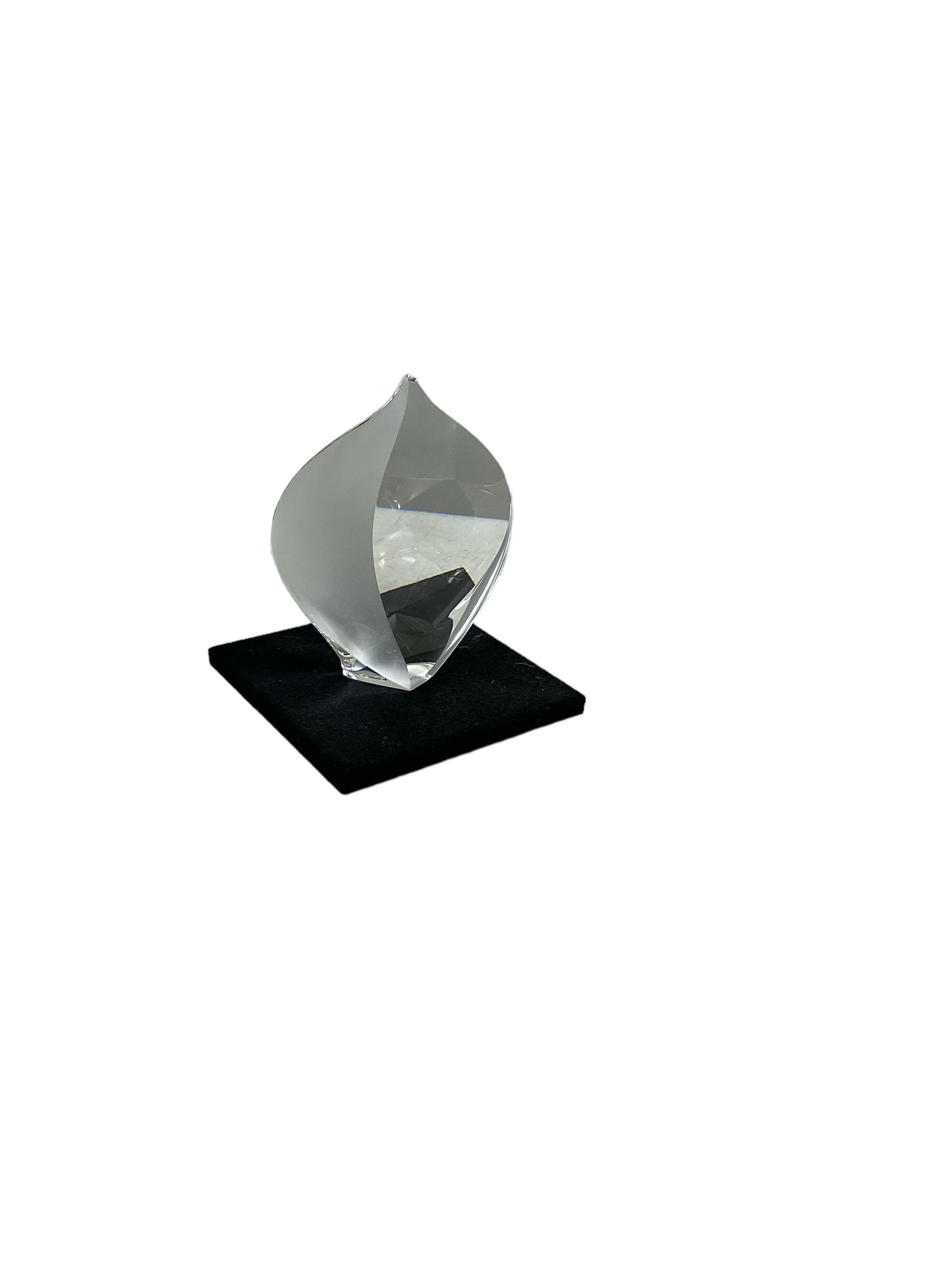 Christopher Ries, B. 1952, Sculpted glass, 7 3/4 x 6 1/4 in. (19.7 x 15.9 cm.) (1 of 1)