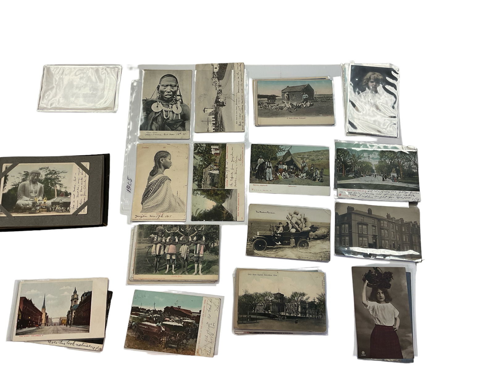 CONN BAKER Vintage Postcards. (1 of 5)