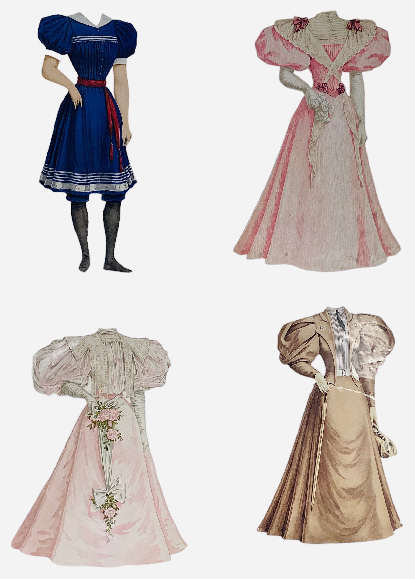 Boston Herald Lady Paper Doll (1 of 8)