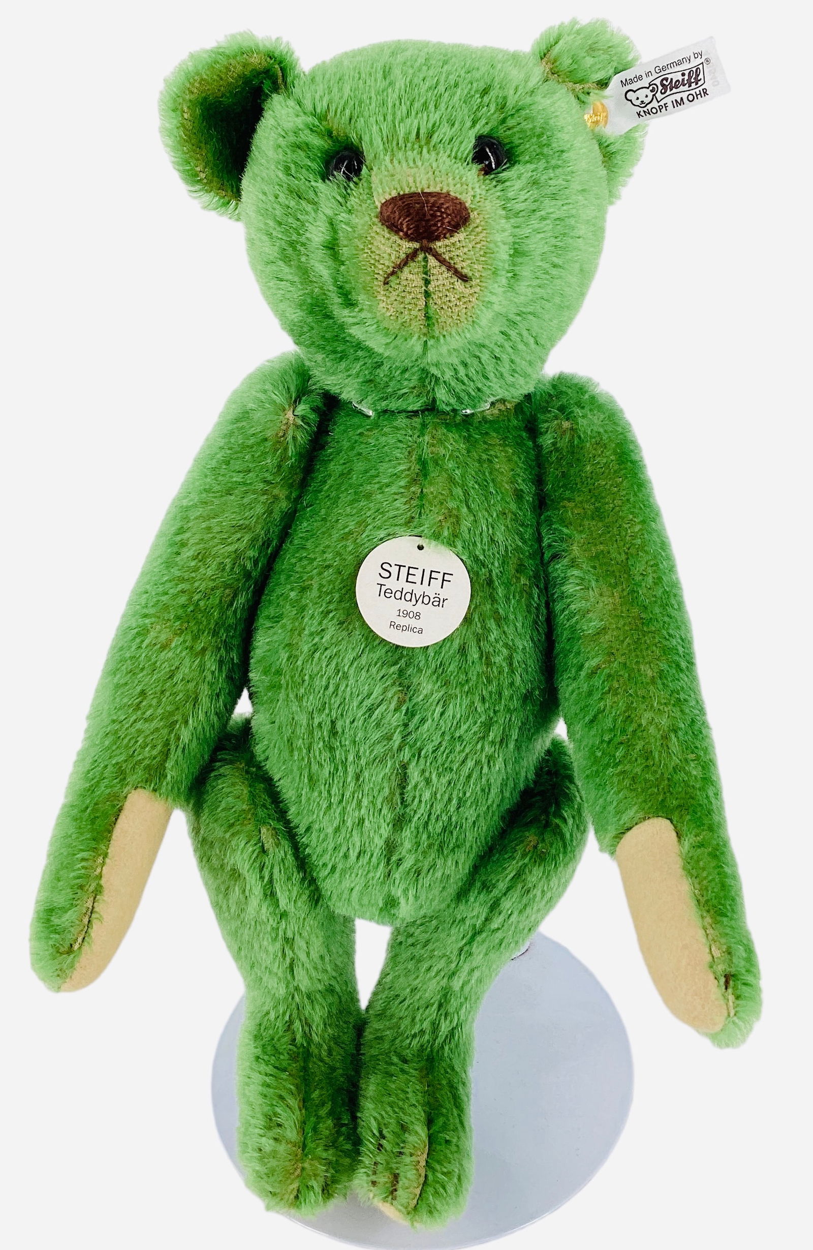 Steiff "Teddy Bear Green" 1908 Replica (1 of 3)