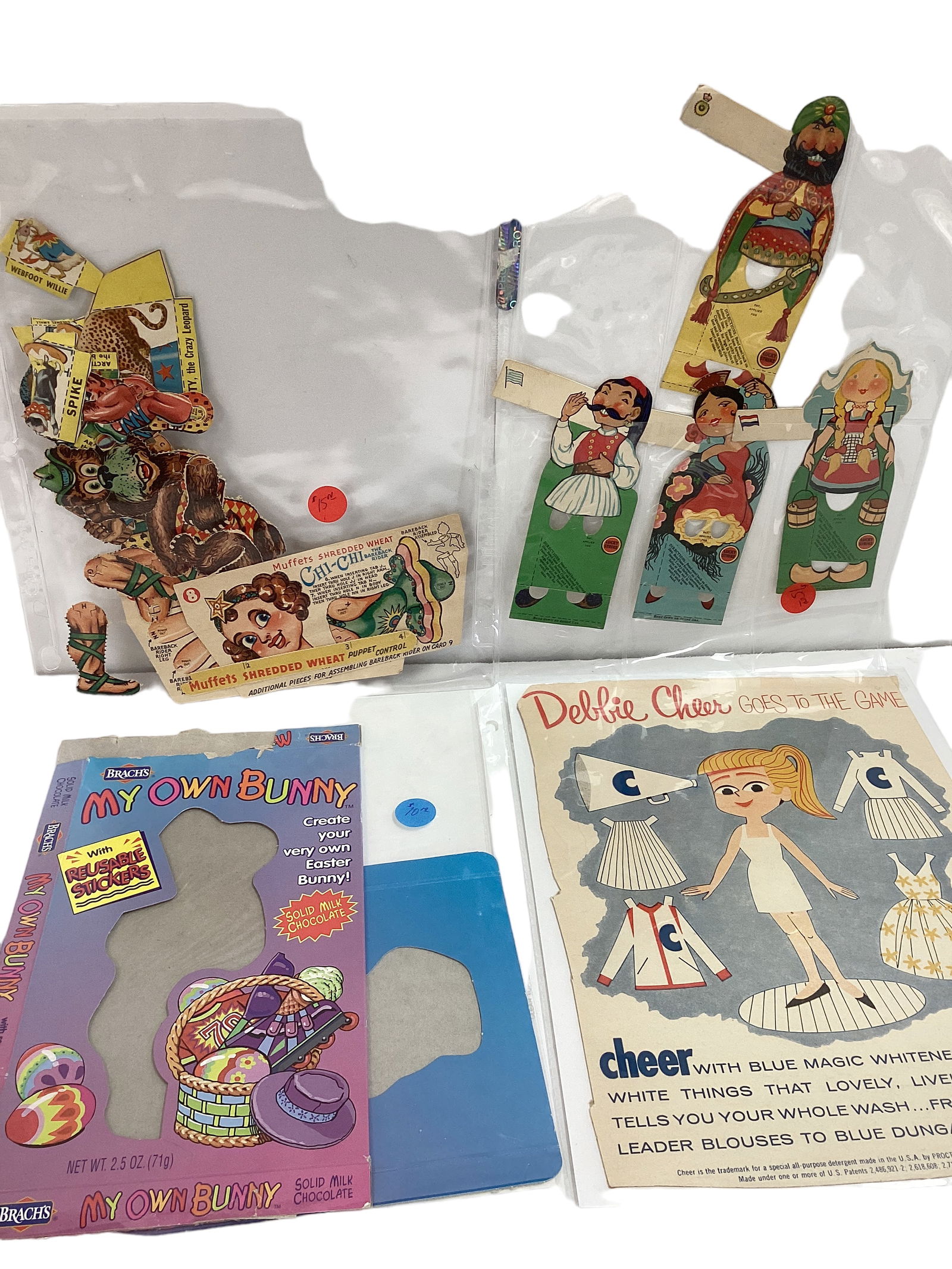 27 Pages of Vintage Advertising & Paper Dolls (1 of 4)