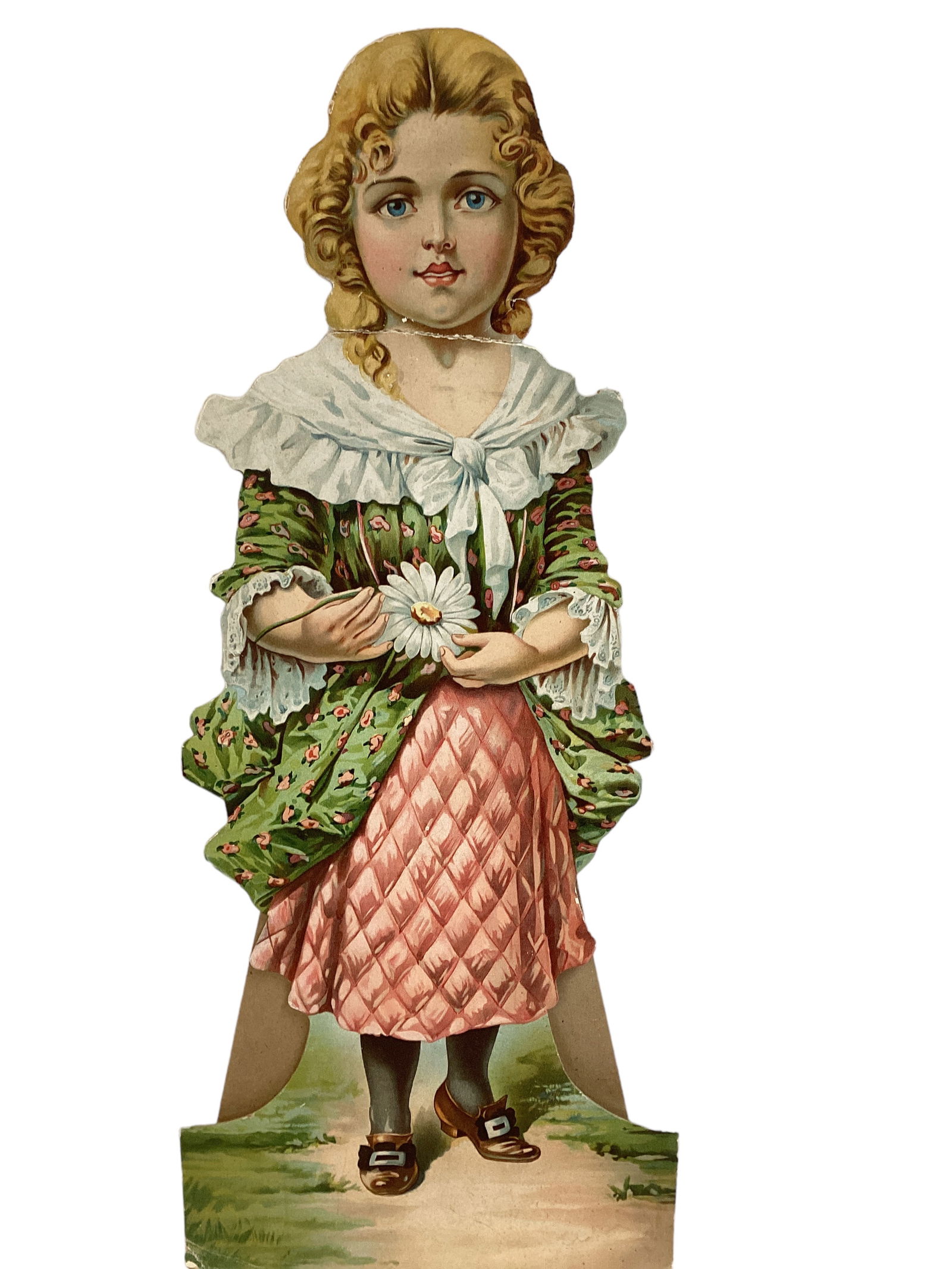 Vintage Swiftís Premium Calendar (1917) Paper Doll & Outfits, Colonial Paper Doll with Outfits. (1 of 4)