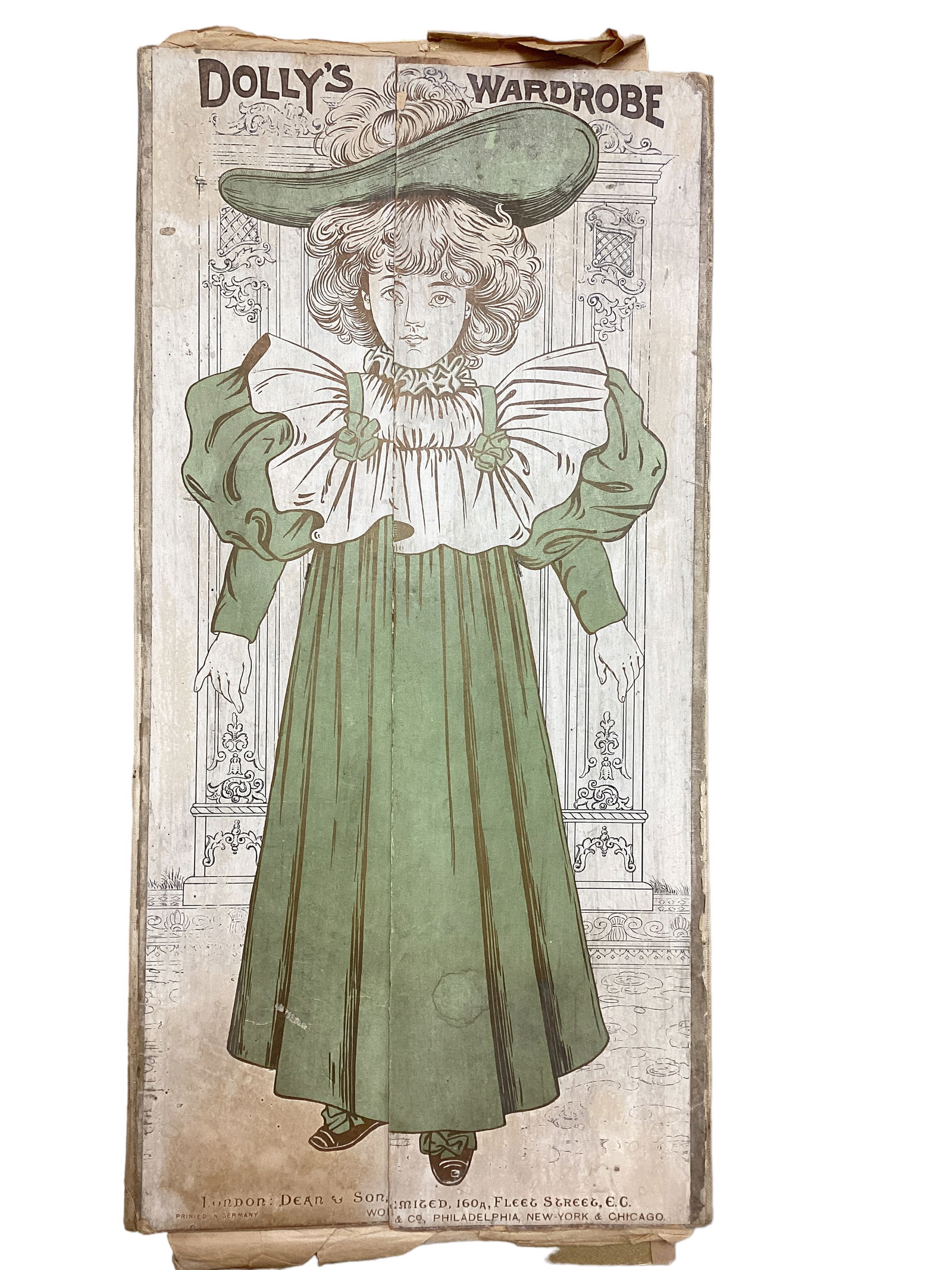 Antique ìDollyís Wardrobeî Paper Doll (1 of 5)